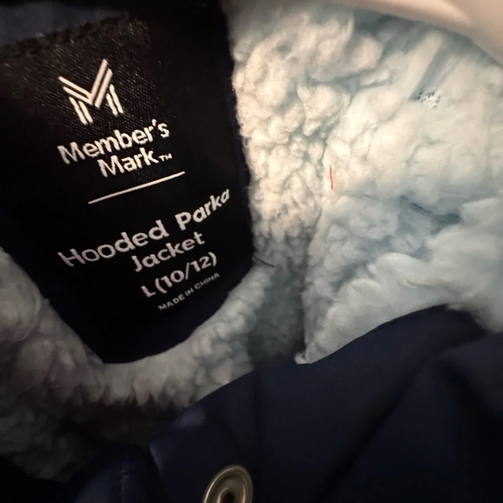 Children's Cozy Navy Puffer Coat